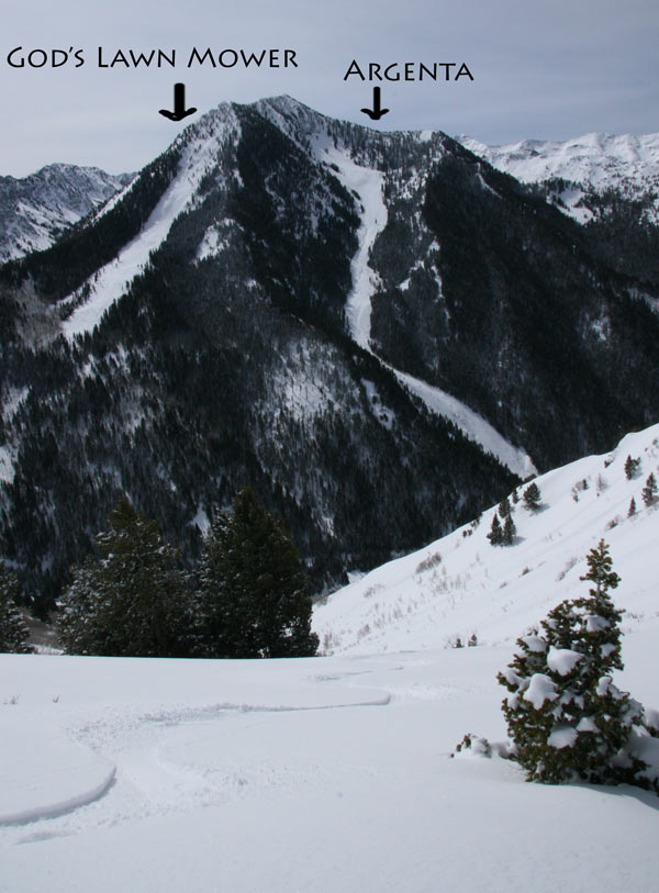 God's Lawnmower Backcountry skiing Kessler Peak