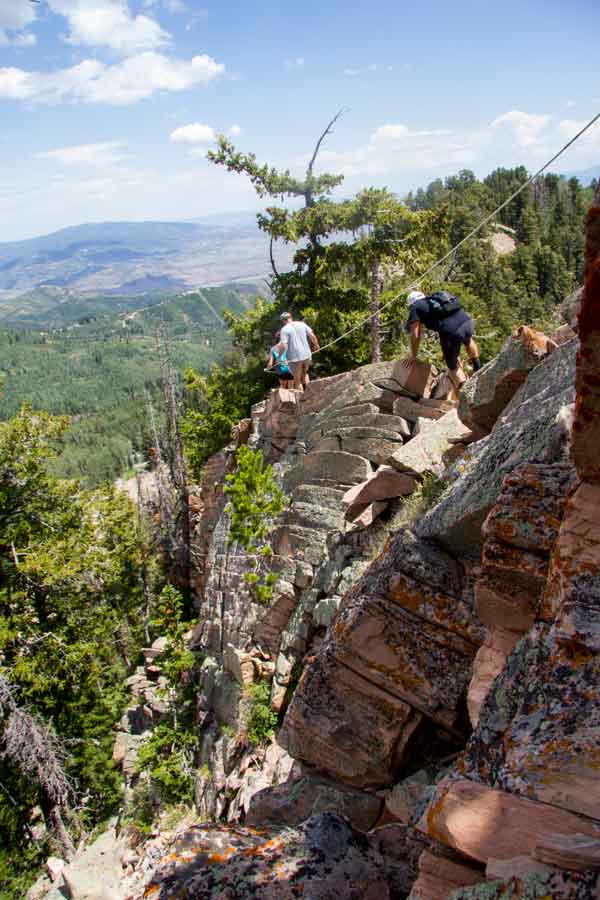 Park City's best hike Fantasy Ridge at Canyons