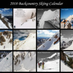2018 Backcountry Ski Wall Calendar