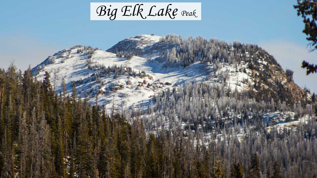 Big Elk Lake Peak