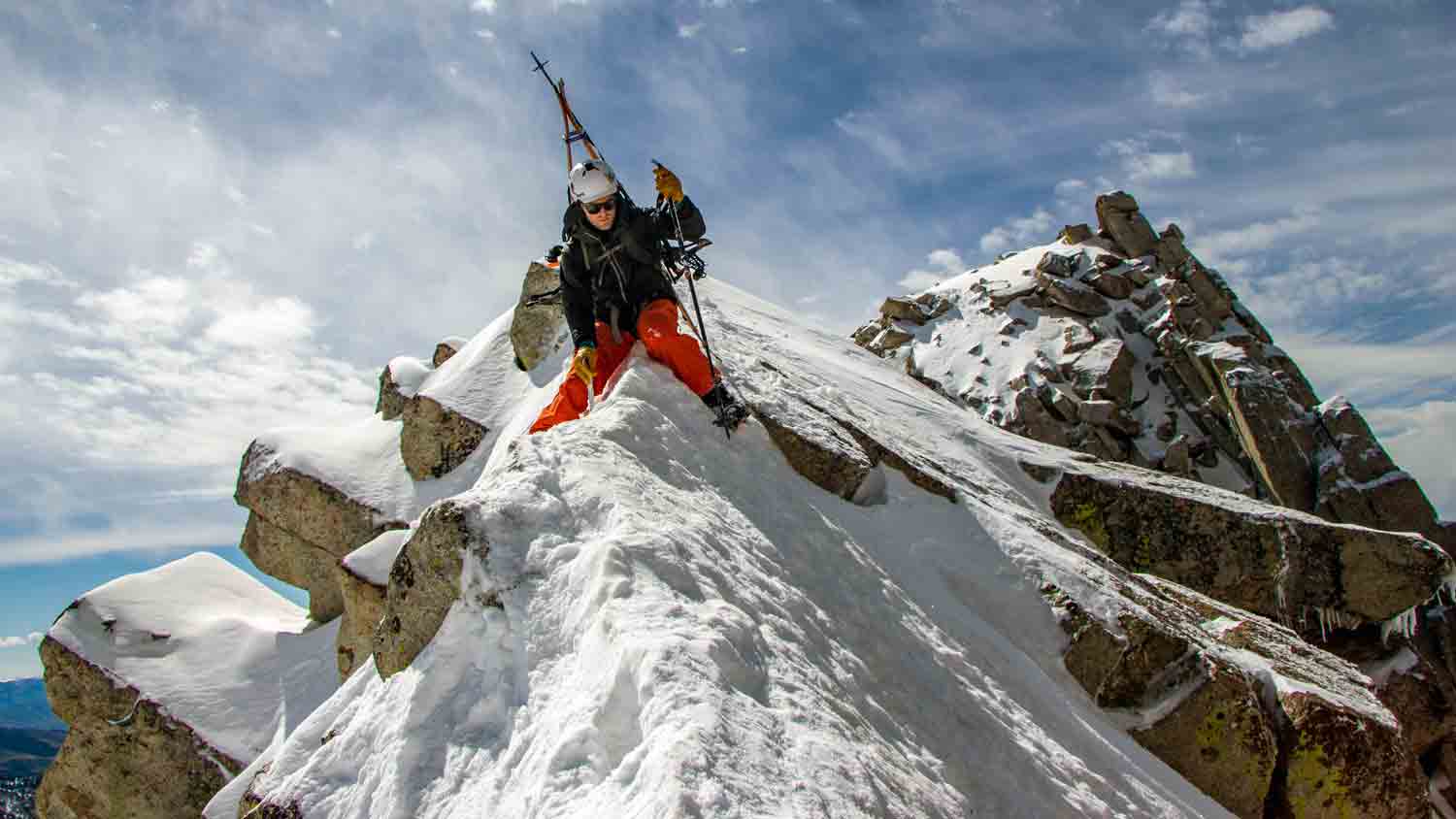 Ski Mountaineering Lone Peak