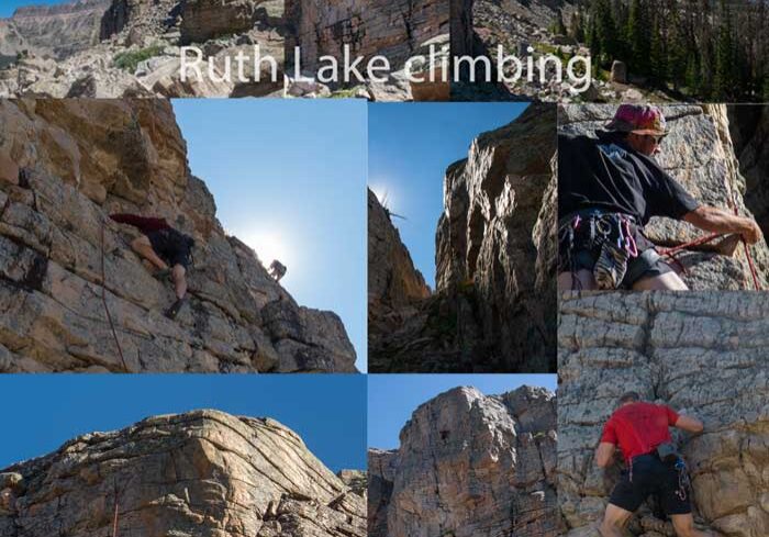 Ruth Lake rock Climbing